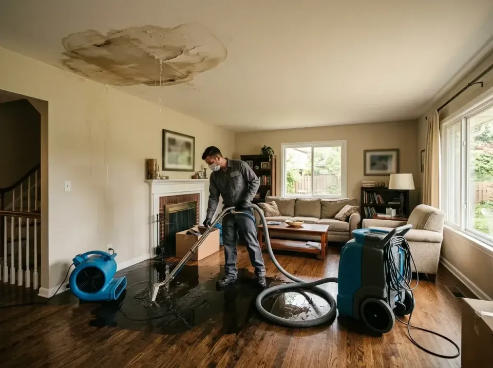 attic-pipe-burst-ceiling-drip-008 — frequently asked questions, Water Damage Restoration & Carpet Care in Franklin Park, IL